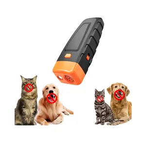 New Rechargeable 1200mah Waterproof Ultrasonic Bark Control Device For Dogs And Cats Outdoor Dog Repeller With Sonic Technology