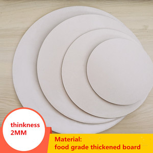 Plateaux ronds <span class=keywords><strong>en</strong></span> <span class=keywords><strong>carton</strong></span> pour gâteaux <span class=keywords><strong>en</strong></span> gros, avec papier, 8 pouces, épais, ronds, durs, argentés, pour gâteaux de mousse, fondant, <span class=keywords><strong>plateau</strong></span> à gâteau d'anniversaire - Product Image 3