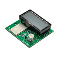 Compteur d'eau sans fil LoRaWAN lecture à distance automatique 433/868/915MHz Module de capteur LCD AMR à ultrasons IoT avec SX1262