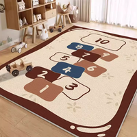Modern Design Minimalist Living Room Carpet Floor Rug Cartoon Drawing High-end Geometric Carpet BTRG002 for Home or Office