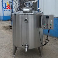 Cuve de Fermentation Automatique Multifonctionnelle en Acier Inoxydable 304 pour Lait et Jus avec Agitateur, Pasteurisateur Haute Performance pour Yaourt