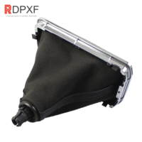 Poignée de levier de vitesses noire 5/6 vitesses avec soufflet de remplacement pour VW Jetta 7 MK7 2019- Accessoires intérieurs de voiture Levier de vitesses manuel