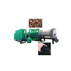 Four de retorte pour la fabrication de biochar et de charbon de bois forestier à partir de lignes de production de machines de fabrication du bois - Product Image 1