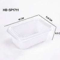 Boîte à gâteaux élégante en plastique avec couvercle transparent pour emballage de biscuits, muffins, pâtisseries de luxe et desserts