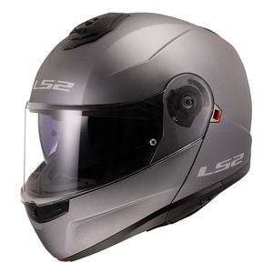 Casco Modulare Ls2 Strobe II Grigio XXL in Policarbonato per Moto - Product Image 1