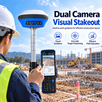 Penerima GNSS RTK Presisi Tinggi dengan IMU Tilt Survey, Kamera Ganda, dan Laser Stakeout AR untuk Survei Tanah
