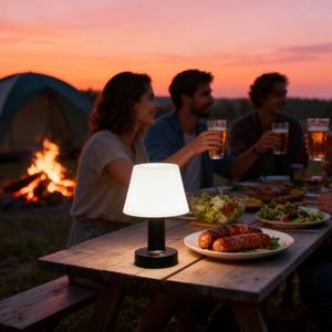 <span class=keywords><strong>Lampe</strong></span> <span class=keywords><strong>de</strong></span> table LED en métal rechargeable par USB, douce et tactile, pour chambre à coucher, <span class=keywords><strong>chevet</strong></span>, décoration mignonne, enfants, adolescents, décoration extérieure, cadeau <span class=keywords><strong>de</strong></span> Noël - Product Image 2