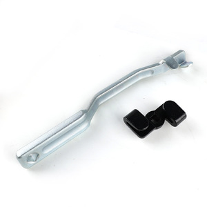Adaptador de llave extensora Getltall, conversión hexagonal de 1/2 pulgada, llave larga magnética plateada y negra para reparación automotriz - Product Image 1