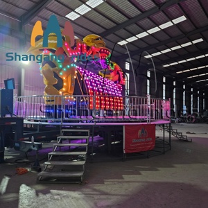 Manège <span class=keywords><strong>RoboCop</strong></span> Sci-Fi 16 places, équipement de rotation extrême, éclairage RVB, attraction de parc d'attractions - Product Image 3