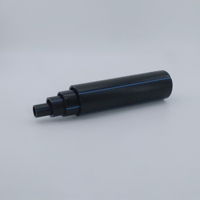 Tuyau en PEHD pour l'alimentation en eau, haute pression, durable, résistant à la chaleur, personnalisé, 20 mm-40 mm, pour tube de filetage flexible en PE, DN20-DN800