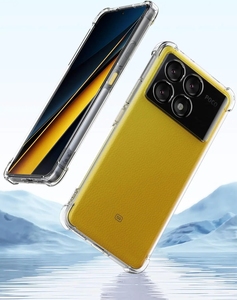 Coque de téléphone transparente en TPU Airbag pour <span class=keywords><strong>Xiaomi</strong></span> <span class=keywords><strong>Poco</strong></span> F6 C75 X6 X5 M6 F5 <span class=keywords><strong>F4</strong></span> <span class=keywords><strong>Pro</strong></span> <span class=keywords><strong>5G</strong></span> C65 C61 C55 C51 C50 C40 plus Housse en silicone antichoc - Product Image 3