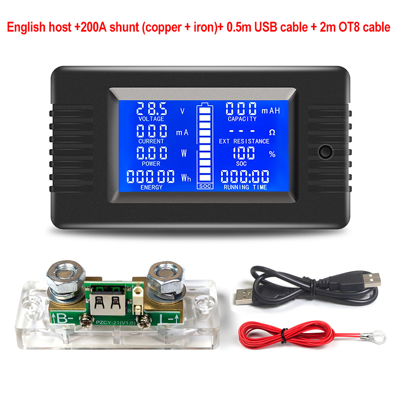 200A +0.5m USB+OT8 cable