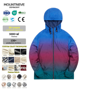 Custom <strong>Men's</strong> Windbreaker Track Set Gradient Sublimation Print Jacket Shorts Streetwear Outfit Casual Active Sportswear Running - Product Image 1