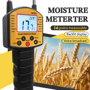 Humidimètre de grain numérique pour la farine de soja et le soja Capteur d'humidité précis pour les mesures d'humidité - Product Image 1