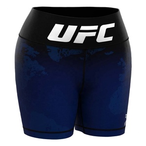 Shorts MMA sublimés de haute qualité en polyester et élasthanne – Échantillon de vêtements d'arts martiaux - Product Image 2