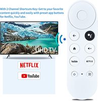 Nouvelle télécommande vocale de remplacement compatible avec Google Chromecast 4k TV G9N9N GA01409-US GA01919-US