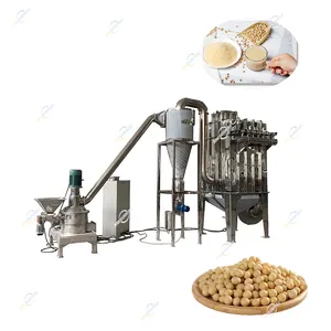 Air classifier Mill Walnut Shell Nuts Cashew Powder Making Machine Plants Ultra Fine Grinder