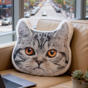 Almohada Personalizada con Estampado <span class=keywords><strong>de</strong></span> Perro, Cojín Personalizado, Funda <span class=keywords><strong>de</strong></span> Almohada Personalizada, Impresión <span class=keywords><strong>en</strong></span> Ambos Lados Bajo Demanda - Product Image 4