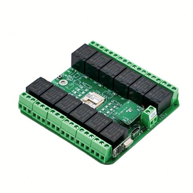 - 7-27V Tuya 12 Channels WiFi/Zigbee Relay Module 12CH Wireless Smart Home Remote Control Switch Transmitter with RF 433MHZ