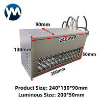 Lampe de polymérisation UV LED YM 100W 365NM portable pour usage industriel, séchage rapide d'encre, vernis, adhésif, impression 3D, carte de circuit imprimé