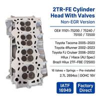 Culasse 2TR 2TR-FE avec soupapes 11101-75200 75150 72500 pour Toyota Tacoma 4Runner Hilux Hiace 2.7L 2694cc