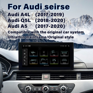 Reproductor de DVD para Auto con Sistema Android 13 de 10.1 Pulgadas y 8 Núcleos, Navegación GPS Multimedia para <span class=keywords><strong>Audi</strong></span> A4 B9 A5 Q5 2017-2020 - Product Image 2
