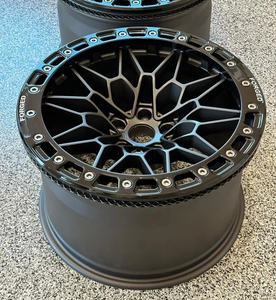 Jantes forgées 18 19 20 21 22 noires monobloc Beadlock concaves profondes pour <span class=keywords><strong>BMW</strong></span> 5X112 5X120 pour <span class=keywords><strong>BMW</strong></span> G80/G82/G83 M3 M4 - Product Image 1