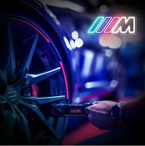 لافتات نيون LED بشعار <span class=keywords><strong>M</strong></span> رائجة البيع، مخصصة الحجم، من البلاستيك PVC، تعمل بجهد 12-220 فولت، USB، للاستخدام في الحدائق الترفيهية، إضاءة نهارية 5000 كلفن - Product Image 4