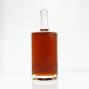 Bouteilles en verre d'alcool de haute qualité 50ml 100MI 500MI 700Ml 750Ml pour spiritueux liqueur whisky