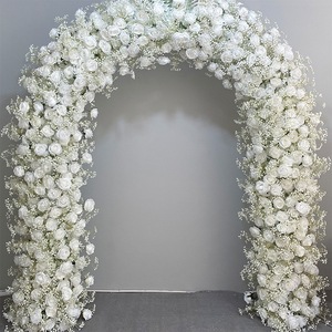 U Shaped Rose Flower Arch Wedding Flower <b>Stand</b> <b>Backdrop</b> Wedding Flower Arch - Product Image 6