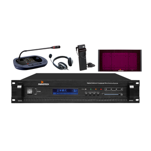 Système d'interprétation simultanée numérique sans fil infrarouge Panvotech WCM-8700 – Dispositif de traduction sans fil - Product Image 4