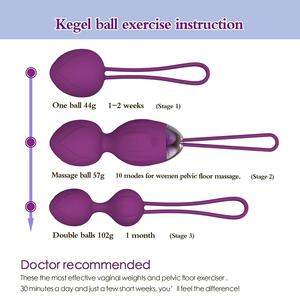 Ejercitador de rosa con Control remoto y vibración para mujer, juguete sexual para mujer, pelota inteligente para apretar el <span class=keywords><strong>suelo</strong></span> pélvico, bolas de Kegel, <span class=keywords><strong>vibrador</strong></span> para adultos - Product Image 4
