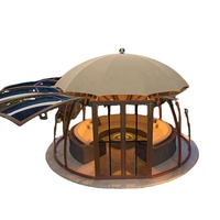 5m 6m 8m mewah hotel bar klub tahan air tahan UV PC pvc bintang Igloo rumah Geodesic tenda kubah