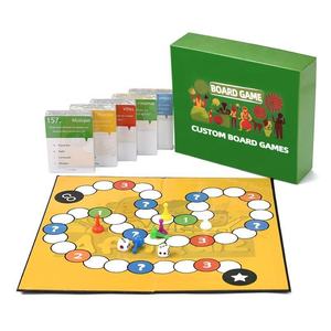 Jeu de cartes géographiques personnalisé pour enfants, fabriqué en usine OEM, jeu éducatif imprimé avec mécanisme rotatif. - Product Image 1