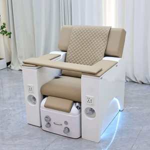 Luxury Multi-Functional Modern Recliner Pedicure Manicure Knead Massage Pedicure Station for Nail Spa Salon with Foot Spa Chair - Product Image 6