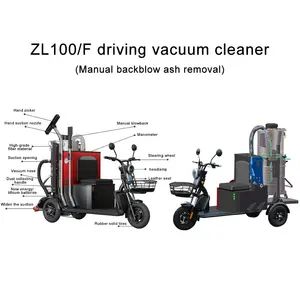 Boshuo Lead-acid Battery Power High Power High Quality Dry And Wet Dual Use Vacuum Dust Truck