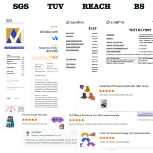 Sacchetto di Grano Biologico Riscaldabile nel Microonde per Crampi, Artrite, Terapia Caldo-Freddo, Set Regalo Aromaterapia, Vendita all'Ingrosso - Product Image 6