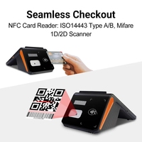 2024 vente chaude 8 pouces prix mobile terminal portable écran tactile point de vente caisse enregistreuse android pos machines