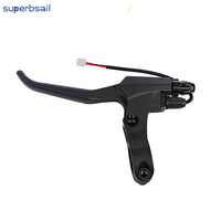 Levier de frein gauche Superbsail pour trottinette électrique Kukirin G4, levier de frein antidérapant, pièce de rechange pour trottinette électrique, accessoire