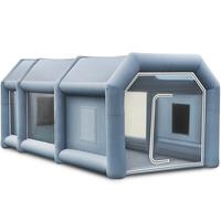 Tente de lavage de voiture gonflable portable, garage gonflable, cabine de peinture pour voitures