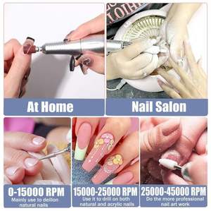 Lima de Uñas Eléctrica Portátil, Pulidora de Uñas para Remover Uñas, Cuidado de Cutículas y Pulido - Product Image 5