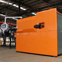 Cintreuse de barres d'armature CNC intelligente LUTENG, équipement de cintrage de cerceaux en acier de haute précision pour le renforcement de bâtiments sur chantier
