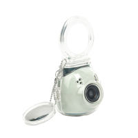 Étui de protection pour appareil photo Fuji Instax, anti-rayures, anti-chute, miroir selfie souple, transparent, cristal, tendance, moule exclusif