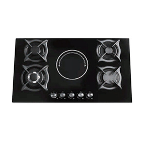 Estufa de Gas de 5 quemadores de buen precio de alta calidad con Panel de vidrio templado Nueva tapa eléctrica doméstica de moda para uso en exteriores - Product Image 6