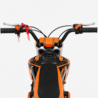 Vente en gros usine Yaztor Mini moto tout-terrain pour enfants, démarrage manuel, moteur 49cc deux temps, options de couleurs, loisirs décontractés