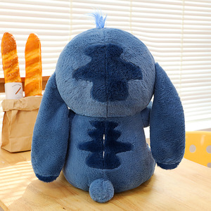 Peluche Carino con Cuore Blu/Rosa, Cuscino a Forma <span class=keywords><strong>di</strong></span> Coppia <span class=keywords><strong>Lilo</strong></span> <span class=keywords><strong>e</strong></span> <span class=keywords><strong>Stitch</strong></span>, Regalo <span class=keywords><strong>di</strong></span> San Valentino per Bambini <span class=keywords><strong>e</strong></span> Ragazze - Product Image 3