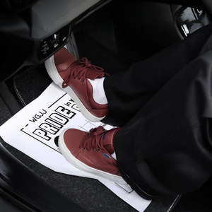 Phổ thảm xe đẹp rửa sàn mat chống trượt Cảm ơn bạn tùy chỉnh thiết kế in ấn giấy kraft trắng dùng một lần chân Pad giấy - Product Image 3