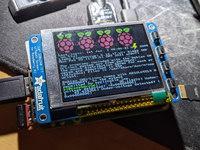 2.8 inci SPI TFT LCD 240x320 produk layar sentuh kapasitif
