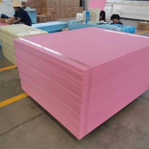 <span class=keywords><strong>Polystyrène</strong></span> <span class=keywords><strong>extrudé</strong></span> de surface de rugosité de panneau de mousse XPS de couleur rose pour le transport de la chaîne du froid Fourniture de panneau XPS de 1200mm de large - Product Image 3
