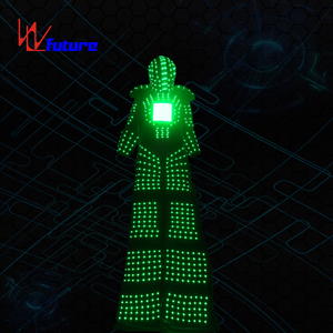 Trajes de Robot LED a Todo Color para Zancudores con Pantalla LED Programable, Trajes LED para Espectáculos Callejeros, Trajes LED para Eventos - Product Image 6